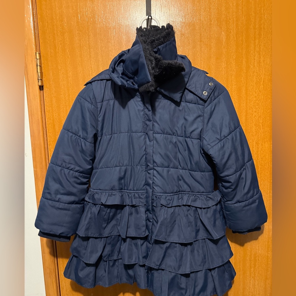 Monsoon Dark Blue Kids Puffer Coat